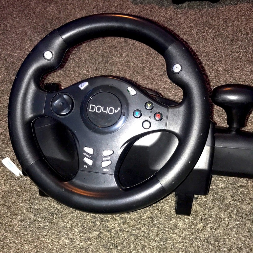 Steering wheel for PlayStation Xbox and PC